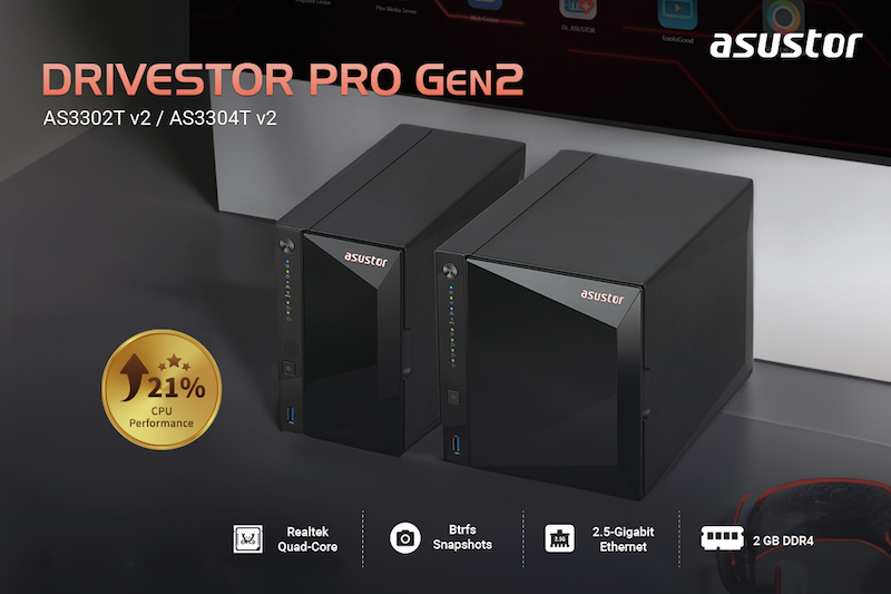 ASUSTOR Unleashes Drivestor Pro Gen2 NAS – Hugh's News